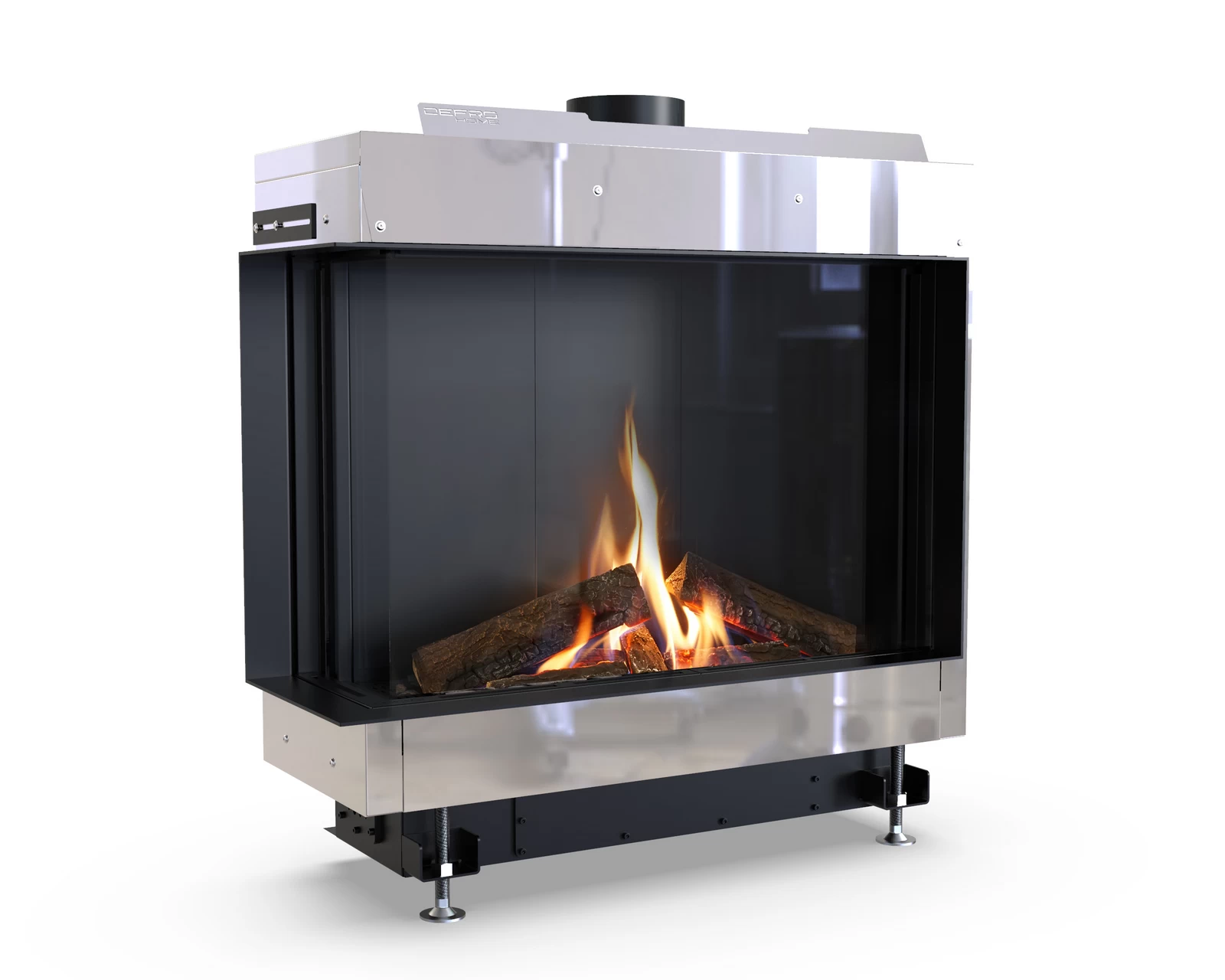 Vento Nordic DEFRO HOME VITAL 51 S BL (GAS G 31) – GAS FIREPLACE