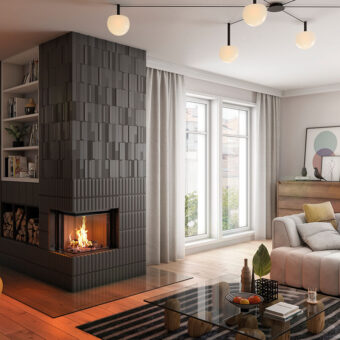 Vento Nordic Spartherm Premium Hjørnepejs V-2L-55h